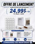 Stations d’appât adhésives à remplir pour fourmis et coquerelles – Paquet de 48