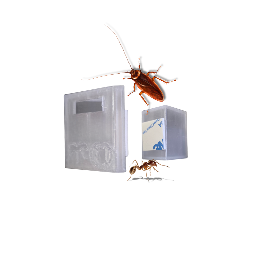 Stations d’appât adhésives à remplir pour fourmis et coquerelles – Paquet de 48